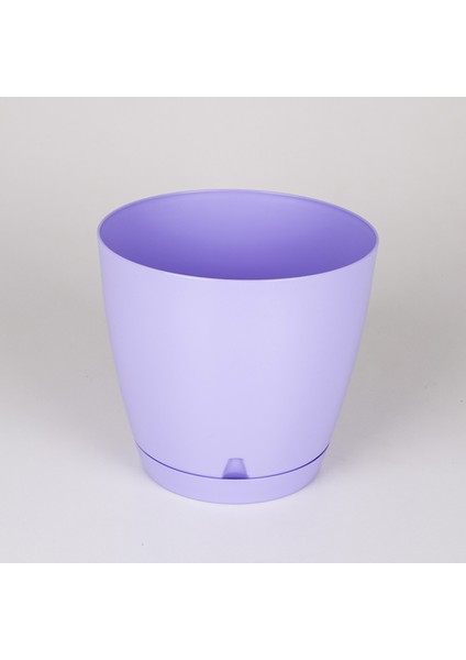 Plastik Begonya Saksı No:4 Lila 5,5 Litre 22X20 cm