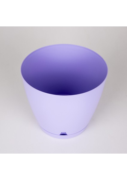 Plastik Begonya Saksı No:4 Lila 5,5 Litre 22X20 cm
