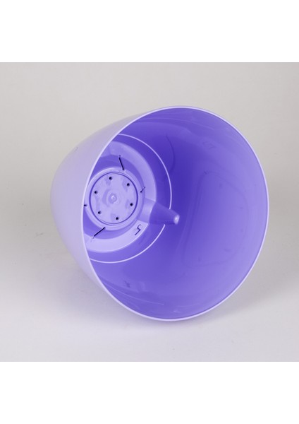 Plastik Begonya Saksı No:4 Lila 5,5 Litre 22X20 cm