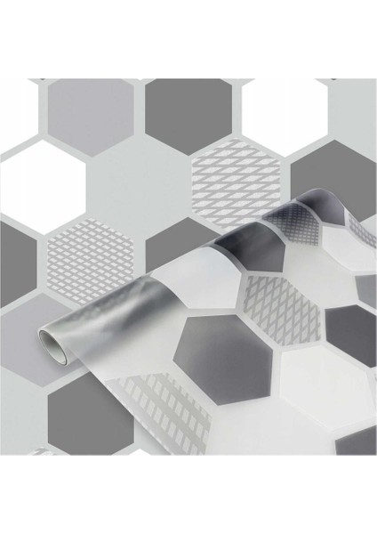 334-5039 Geometrik Desen Statik Cam Folyo (90CM x 1mt)