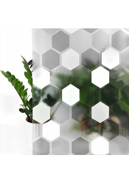 334-5039 Geometrik Desen Statik Cam Folyo (90CM x 1mt)