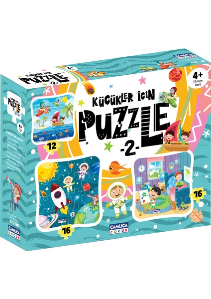 Küçükler Için Puzzle - 2 (Kutulu)