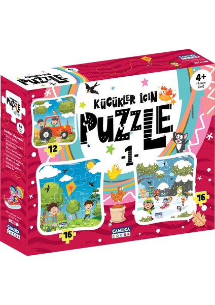 Küçükler Için Puzzle - 1 (Kutulu)