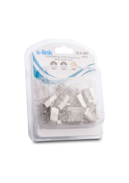 Slx-991 Rj-45 Ftp Metal 25Lik Jack modelleri
