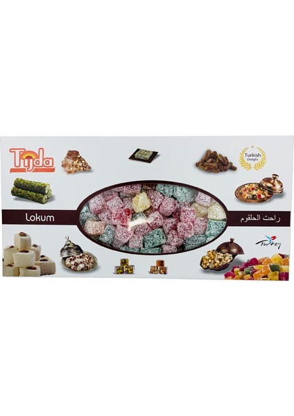 Meyveli Karışık Kuş Lokumu 800 gr