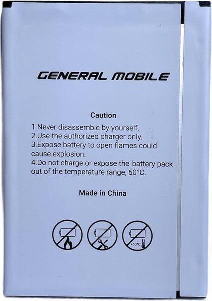 General Mobile Gm8 Go 3500MAH Batarya