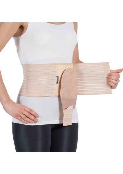 Kolostomi Korse 16CM 100-110CM Stoma Torbasını Korumak, Ostomi Ameliyatı Sonrası