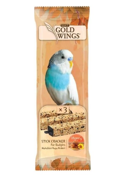 Kraker Ballı Muhabbet Için 1 Paket 3 Ad (Gold Wings)