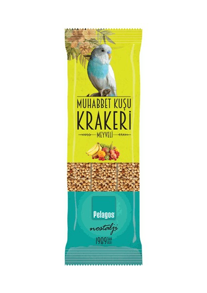 Kraker Meyveli Muhabbet Için 1 Paket 3 Adet (Pelagos)