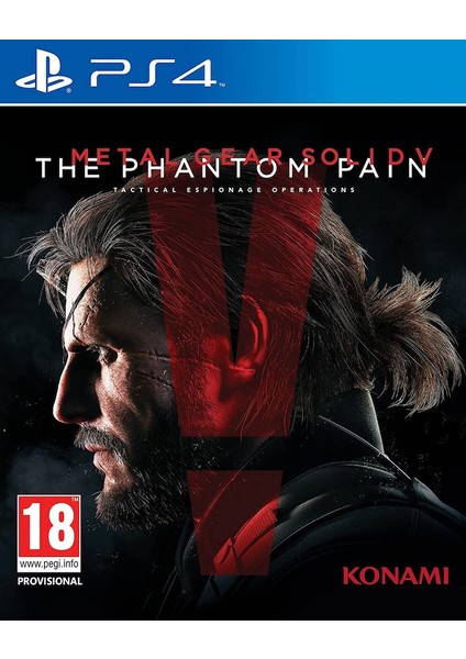 Metal Gear Solid V The Phantom Pain Ikinci El Ps4 Oyun