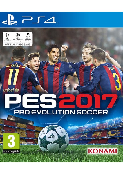 Pro Evolution Soccer Pes 2017 Ikinci El Ps4 Oyun