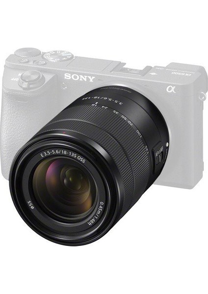 Sel 18-135MM F/3.5-5.6 Oss Lens (Beyaz Kutu)