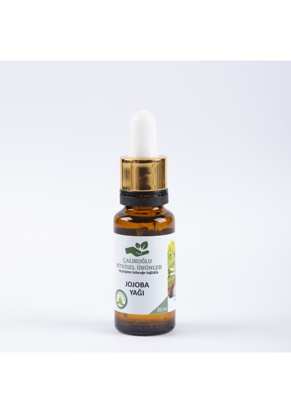 Çalıkoğlu Bitkisel Ürünler Jojoba Yağı 20 ml (Siyah Damlalıklı)