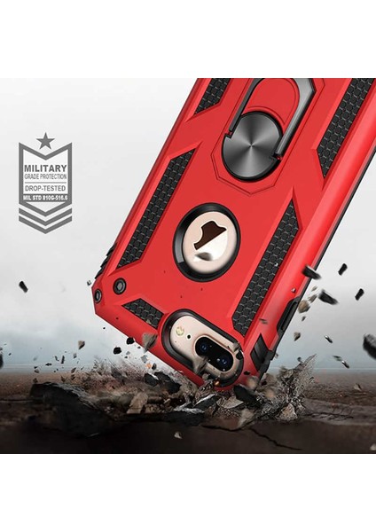 Apple iPhone 7 / 8 Plus Uyumlu Kılıf Army Standart Koruma ve 5 Katmanlı Sağlamlık