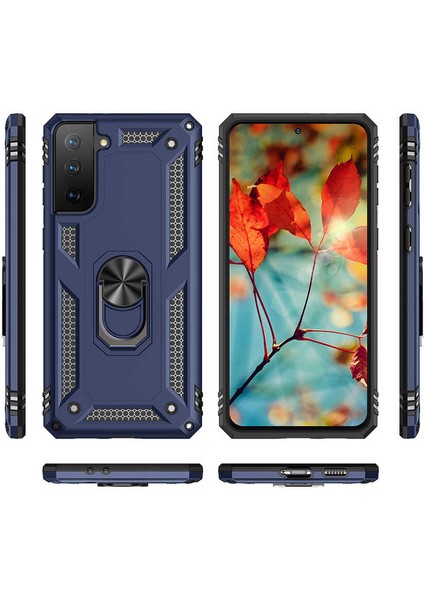 Samsung Galaxy S21 Plus Uyumlu Kılıf Army Standart Koruma ve 5 Katmanlı Sağlamlık