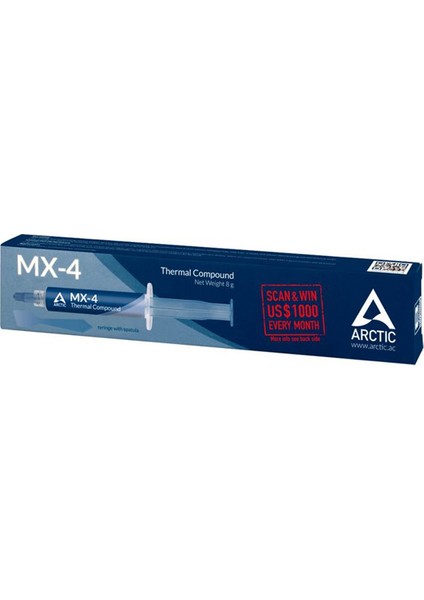 Arctıc Mx-4 8g Spatulalı Yüksek Perf. Termal Macun