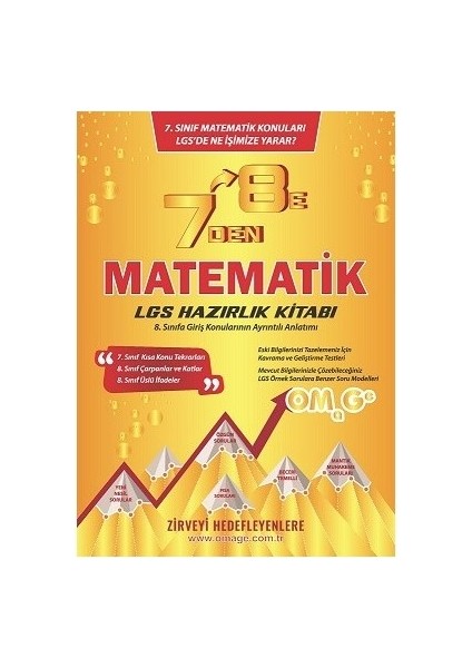 7'den 8'e LGS Matematik Hazırlık Kitabı