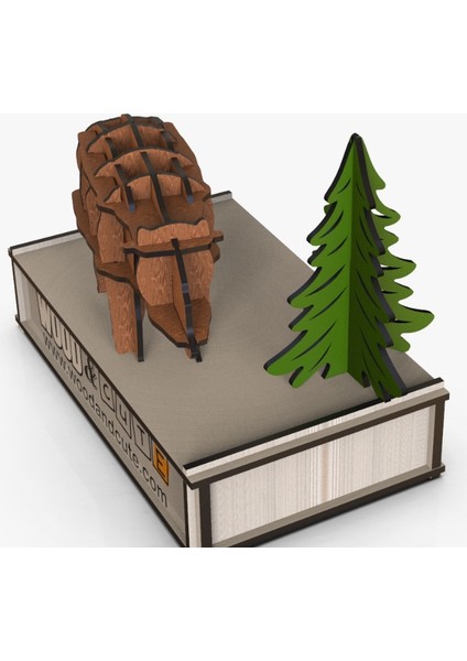 3D Puzzle BEAR-0020