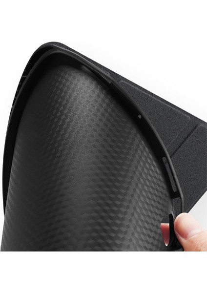 Dux Ducis iPad Air 4 10.9 Kılıf Kalem Yerli Soft Tpu Mıknatıslı Kılıf AL-33410 Siyah
