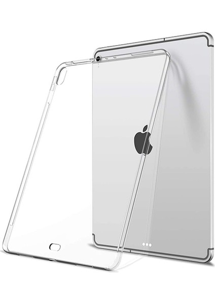 iPad Pro 11 Inch 2018  Ultra Koruma Şeffaf Silikon Kılıf AL-33449 Şeffaf