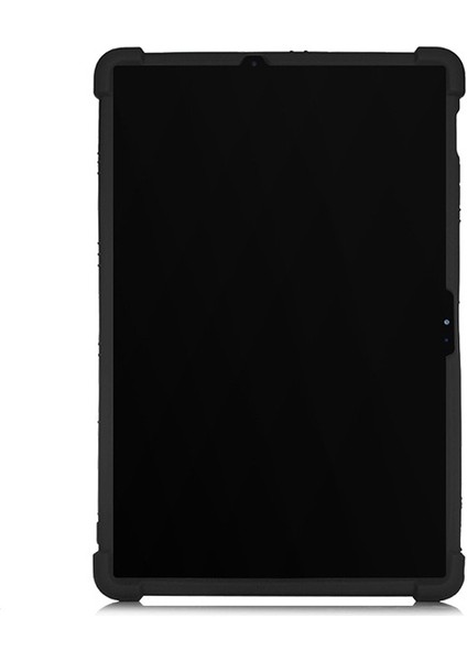 Galaxy Tab S7 T870 - T875 11 Inç Standlı Silikon Kılıf Siyah