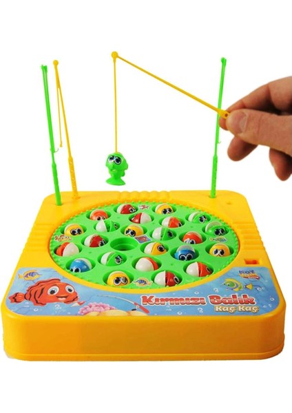Vardem Balık Yakalama Oyunu 24 Balık 4 Olta Pilli Müzikli fiyatları