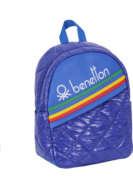 Kapitone Anaokulu Çantası 70265 Mavi