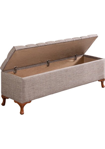Yatak Ucu Pufu Luna Bench Sandıklı Ayakucu Pufu 120 cm fiyatları