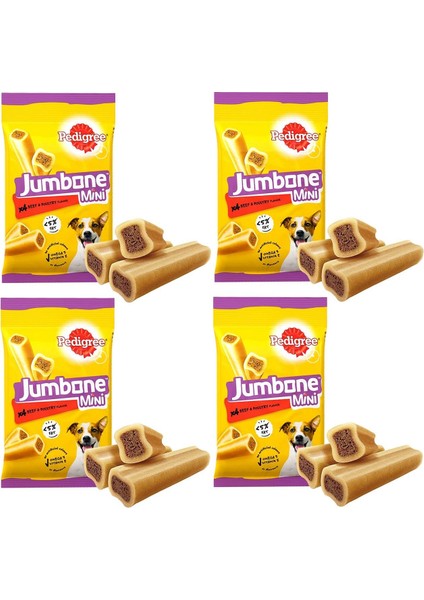 Jumbone Mini Köpek Ödül Çubukları 160 gr 4 Adet