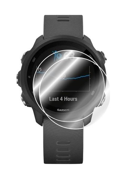 Garmin Forerunner 245 - 245 Music Watch Ekran Koruyucu 2 Adet