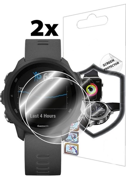 Garmin Forerunner 245 - 245 Music Watch Ekran Koruyucu 2 Adet