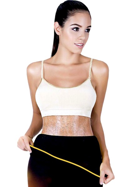 Premium Termal Sauna Korse Bel Göbek Terletici Yağ Yakma Kemeri 120X25 cm fiyatları