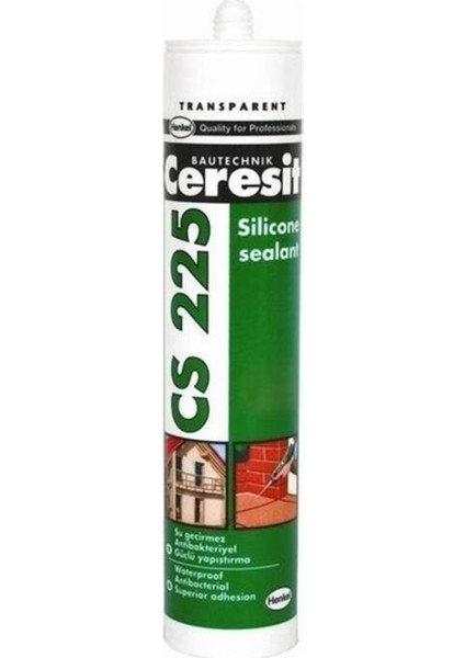 Cs 225 Silikon 280 gr 1 Koli Şeffaf