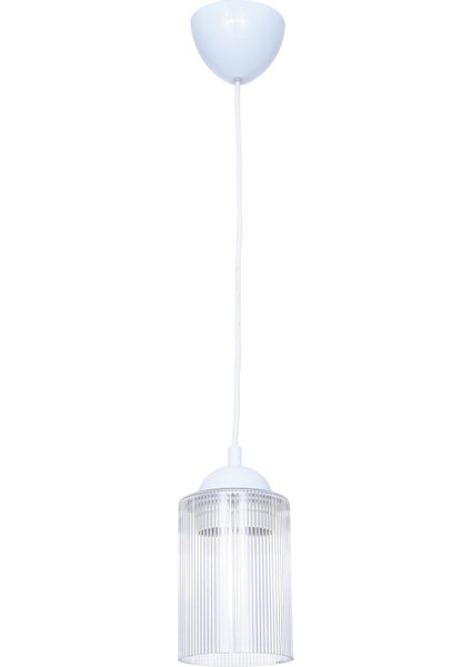 Optik Şeffah Camlı Sarkıt (Beyaz)