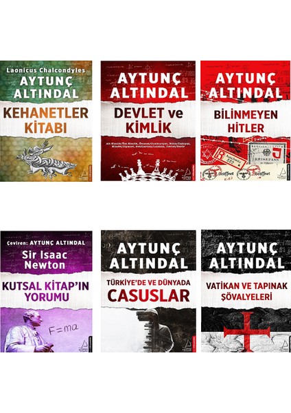 Kehanetler Kitabı - Kutsal Kitap'ın Yorumu - Devlet ve Kimlik 6 Kitap Set - Aytunç Altındal