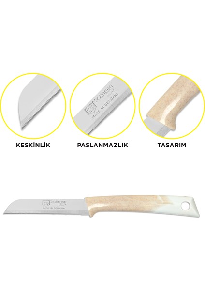 Pure Line Solingen Meyve Bıçağı Seti 6'lı