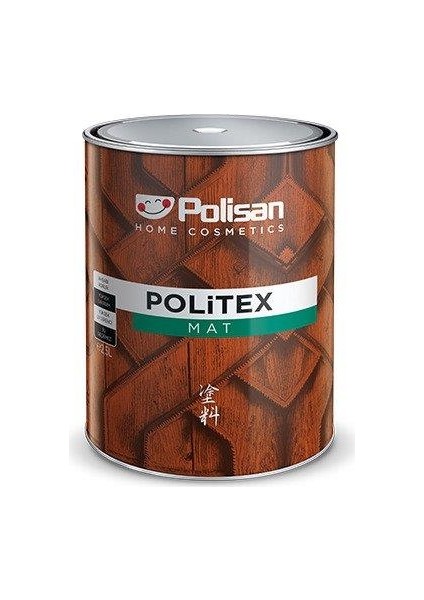 Politex Lüx Vernik Ahşap Koruyucu Mat 0,75LT Kestane