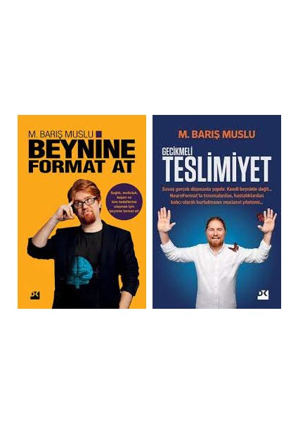 Beynine Format At - Gecikmeli Teslimiyet - 2 Kitap - Barış Muslu