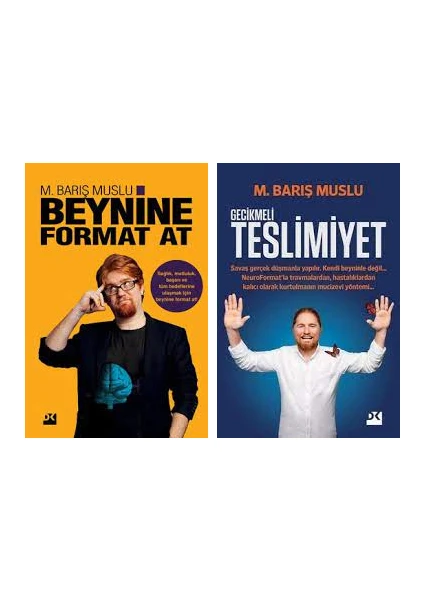 Beynine Format At - Gecikmeli Teslimiyet - 2 Kitap - Barış Muslu