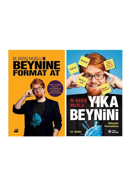 Yıka Beynini - Beynine Format At - 2 Kitap - Barış Muslu