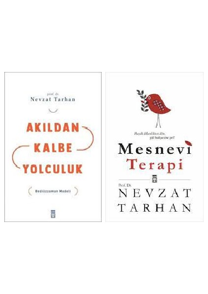 Akıldan Kalbe Yolculuk - Mesnevi Terapi - Nevzat Tarhan - 2 Kitap Set