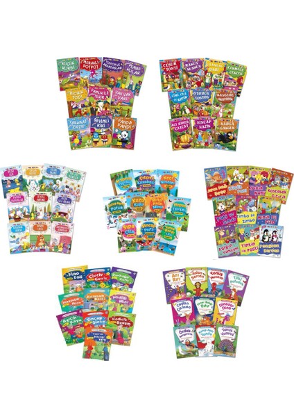 Mini Masallar Serisi 7 Set 70 Kitap Dini Masallar - Değerler Eğitimi Full Set