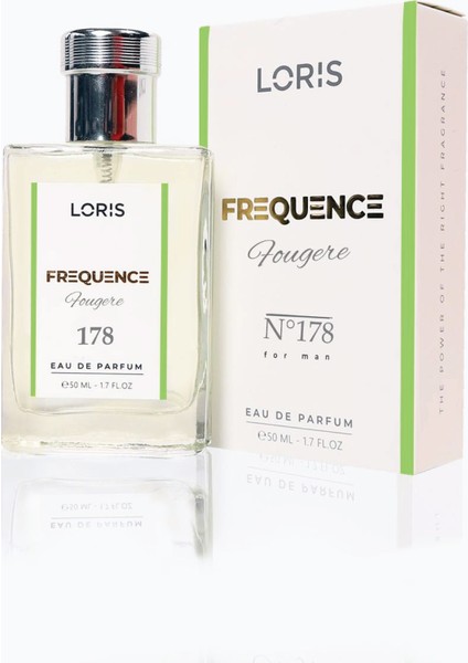 E-178 Frequence Parfume Edp 50 ml Aromatik - Fougere Erkek Parfüm