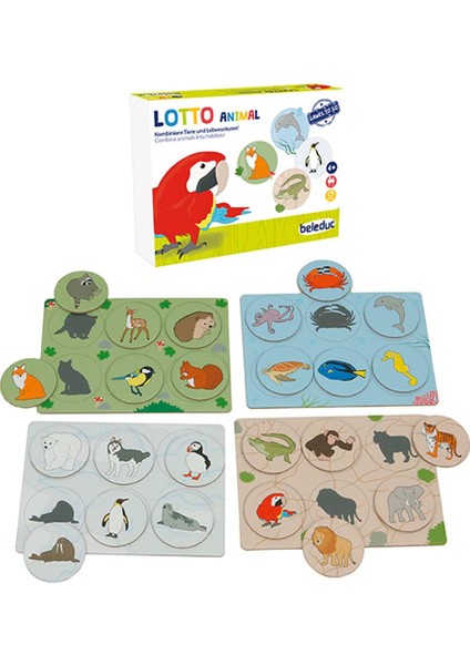 Active Kids / Lotto Animal – Vahşi Doğa Tombala