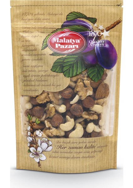 Malatya Pazarı Murat Palancı Naturel Karışık Kuruyemiş Kilitli Paket 250 gr