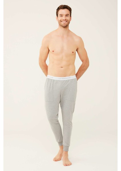 Erkek Gri Melanj Pijama Altı 18472