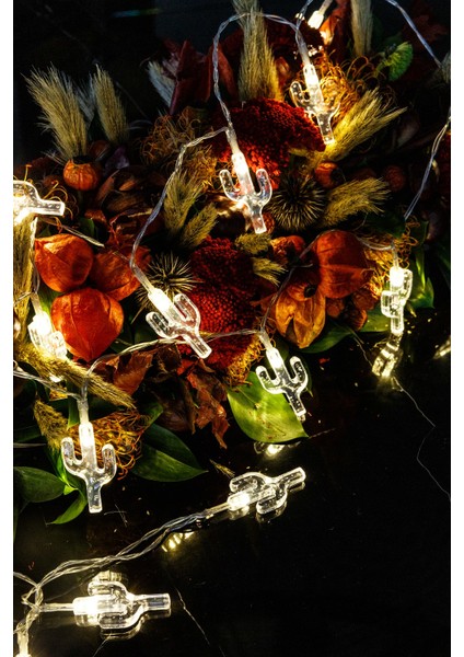 Pilli Kaktüslü Çok Amaçlı LED Dekoratif Aydınlatma fiyatları