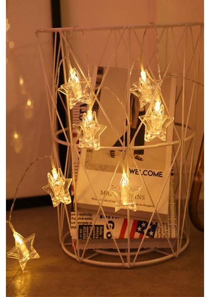 Pilli Yıldızlı Mandal Çok Amaçlı LED Dekoratif Aydınlatma fiyatları