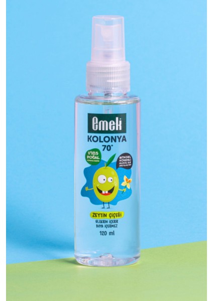 Gliserinli Çocuk Kolonyası Zeytin Çiçeği - 120 ml