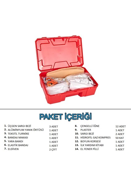 Çok Amaçlı Ilk Yardım Seti
